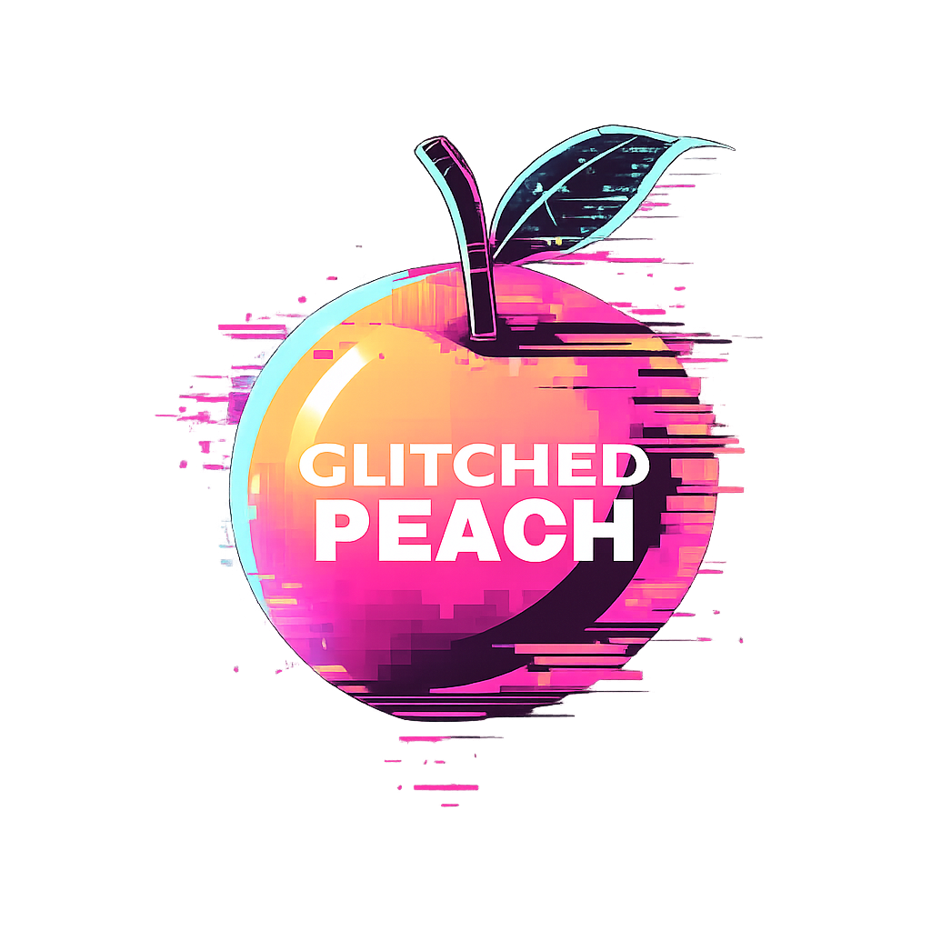 Glitched Peach